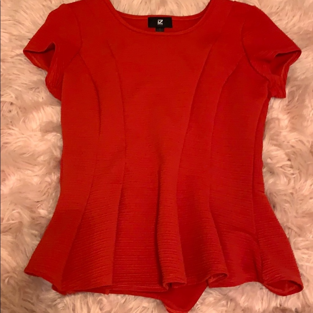 Red Short Sleeve Shirt